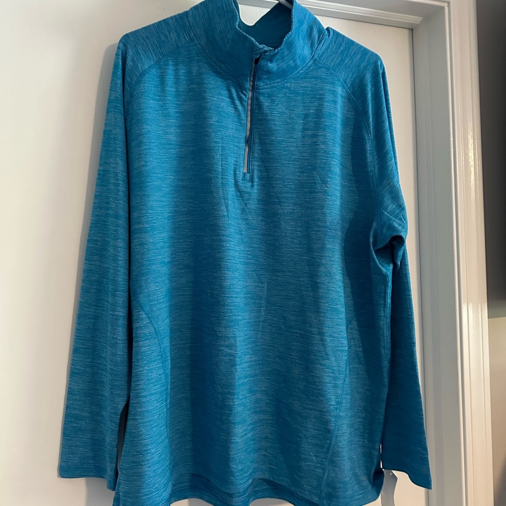 BRAND NEW C9 by Champion Teal Quarter Zip